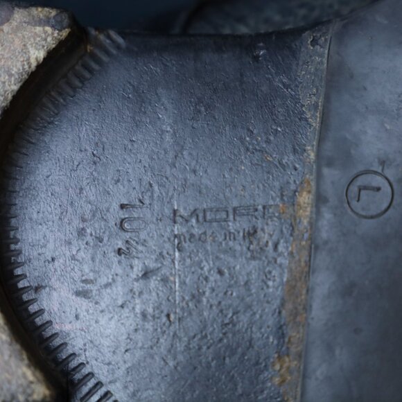 SALE - Moreschi 10.5 Burnished Monk Strap Black and Blue Mens Dress Shoes main image 5